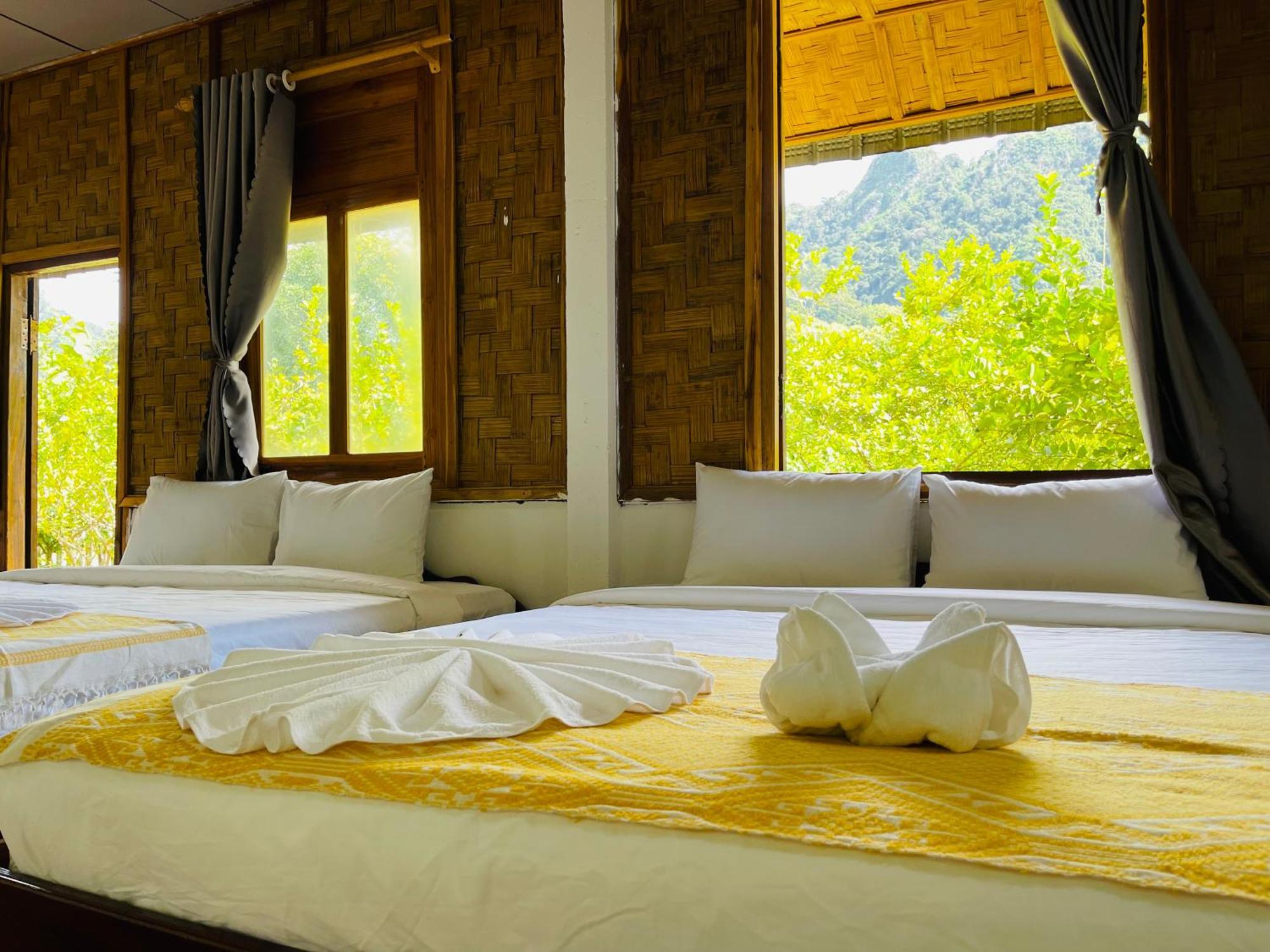 Bed and Breakfast Nong Khiaw Ing Ing Mountain View Экстерьер фото